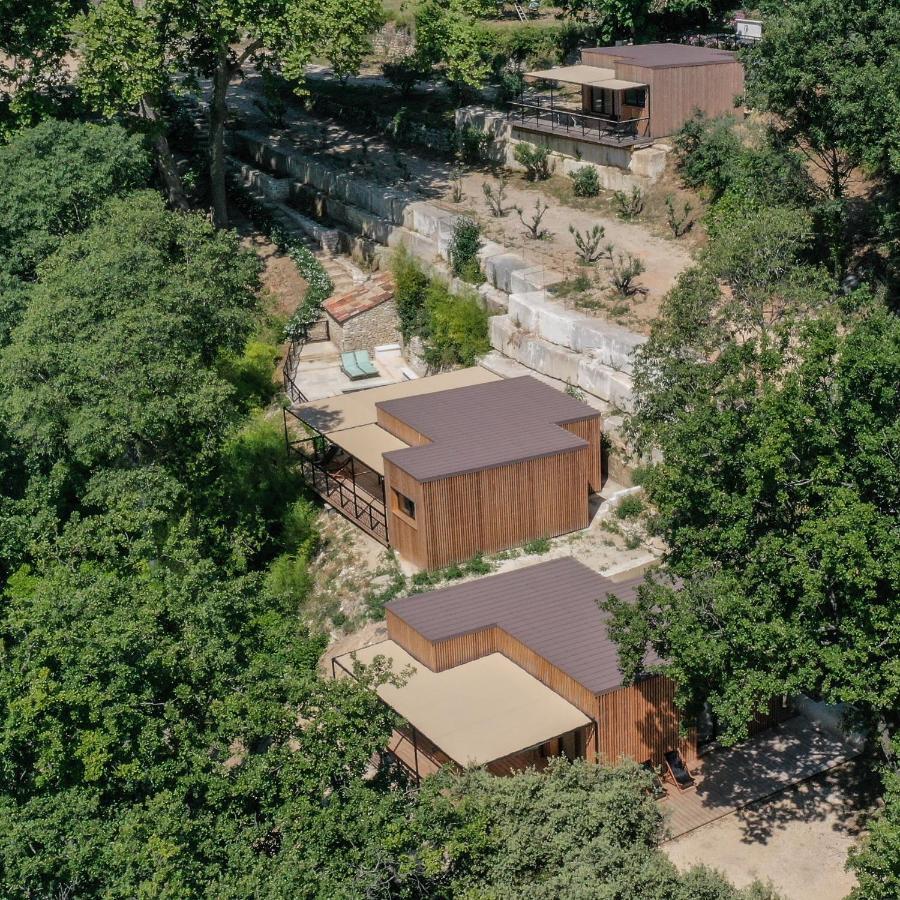 Les Cabanes De La Fontaine Lacoste  Zewnętrze zdjęcie