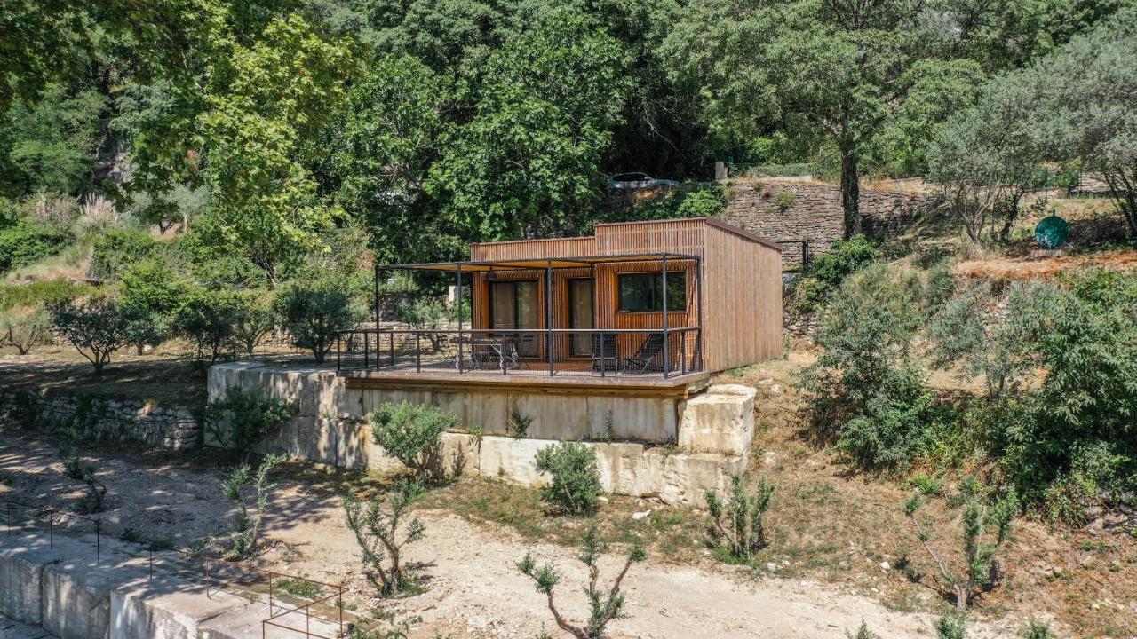 Les Cabanes De La Fontaine Lacoste  Zewnętrze zdjęcie